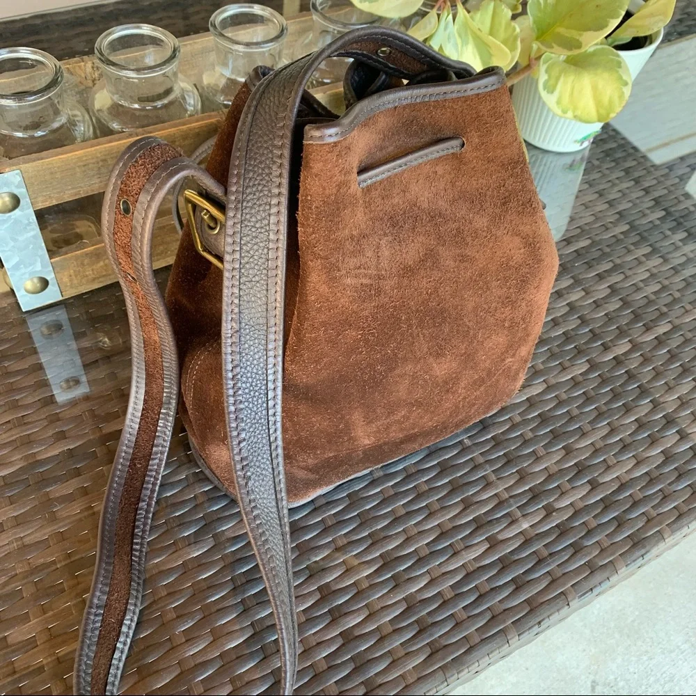 Berkeley Drawstring in Mahogany Vintage Coach #9012 - Picture 11 of 12